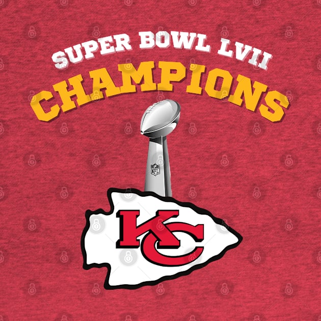 Chiefs Superbowl 2023 Champions by CityTeeDesigns